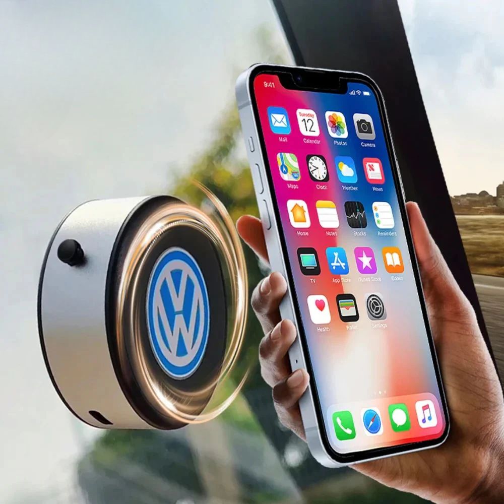 Vakuummagnetisk mobiltelefonhållare